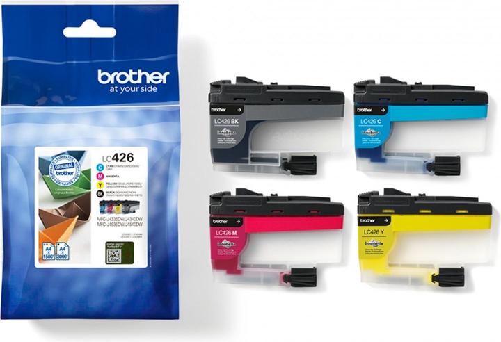 Actual product image Brother LC426VAL (M, C, Y, FC)