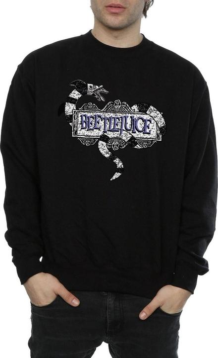 Image du produit Beetlejuice Sweat-shirt en coton avec logo Sandworm pour hommes (XXL)
