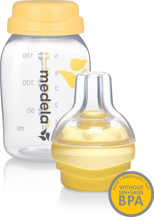 Medela Tétine pour lait maternel Calma avec biberon de lait 150 ml (150 ml)