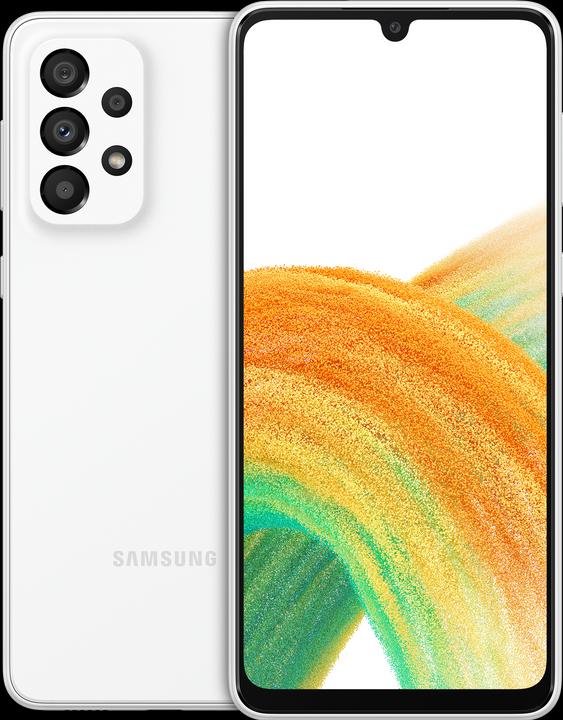 Samsung Galaxy A33 5G (128 GB, Awesome White, 6.40", Dual SIM, 48 Mpx, 5G)