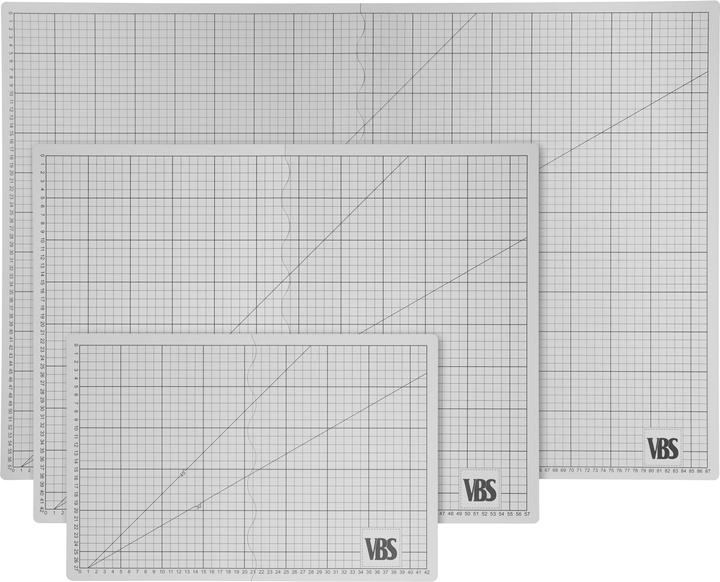 Produktbild VBS Faltbare Schneidematte "Cool Grey", selbstheilend