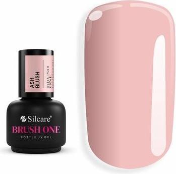 Silcare Brush One Bottle Gel Building Gel In A Bottle With Brush Ash Blush 15g