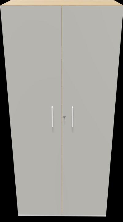 Image du produit Narbutas Choice Armoire à portes battantes (80 x 40 x 182 cm)
