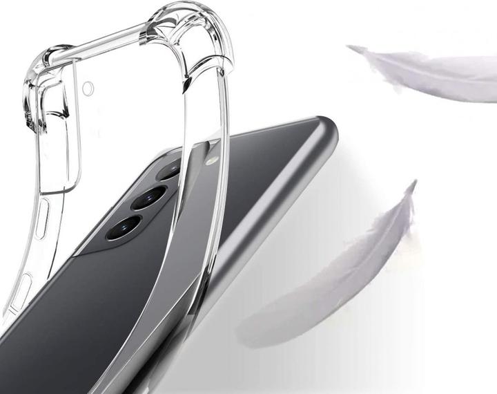 Actual product image Screenguard Samsung Galaxy S21 Case Crystal Soft Airbag Bumper (Samsung Galaxy S21)
