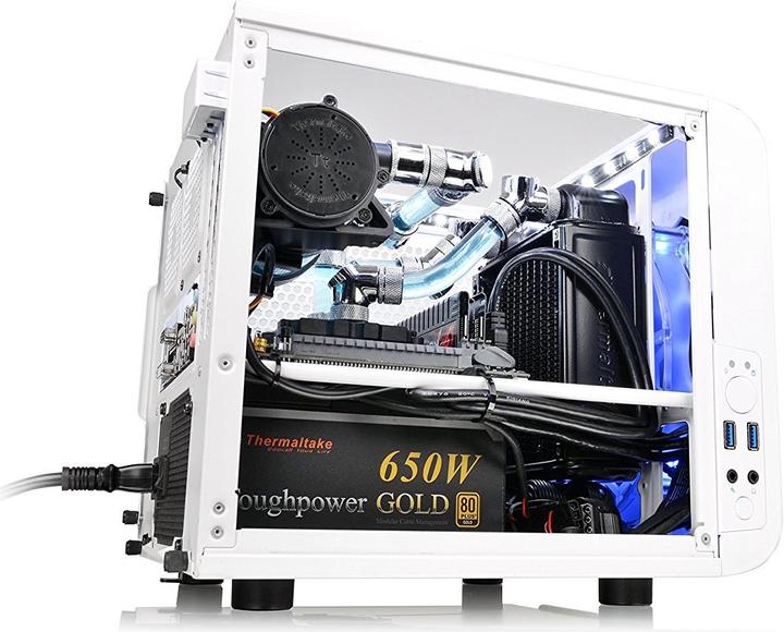 Actual product image Thermaltake Core V1 Snow Edition (Mini-ITX)