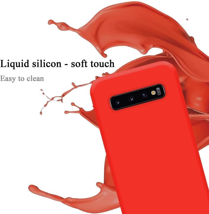 Immagine prodotto Cadorabo Copertura della cassa del silicone liquido TPU (Samsung Galaxy S10+)