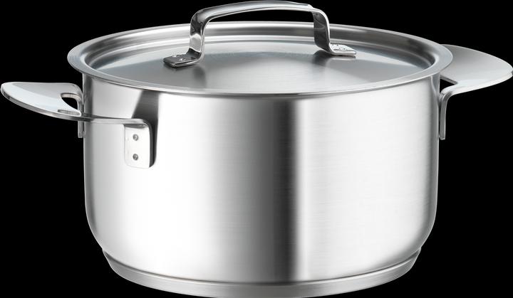 Image du produit Miele KMKT 2460-2 (24 cm, Cocotte + faitout, Acier inoxydable)