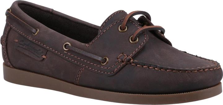 Actual product image Cotswolds Womens/Ladies Waterlane Leather Boat Shoes (37)