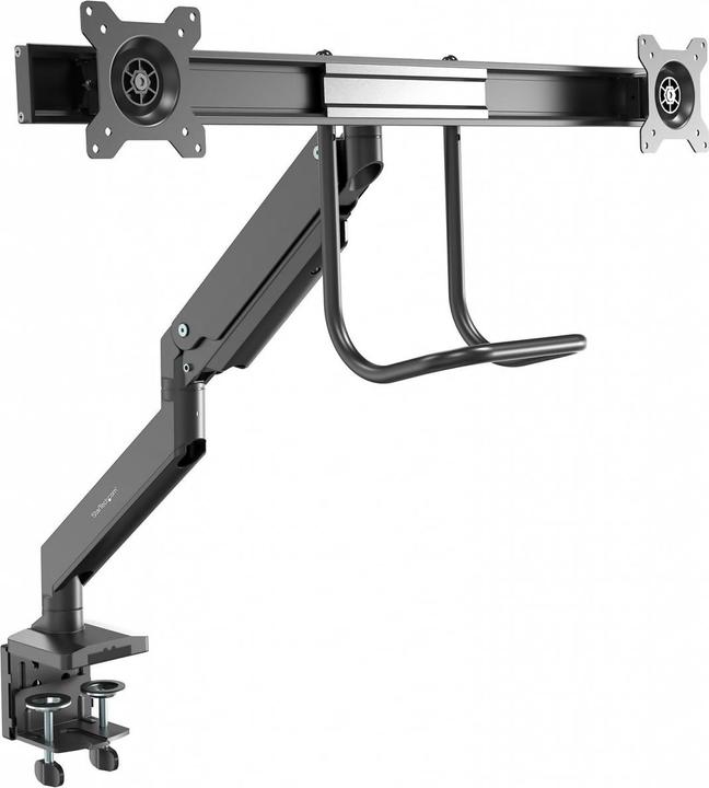 Immagine prodotto StarTech ARMSLMBARDUO Supporto per monitor (doppio monitor, regolazione in altezza sincronizzata, T (Tavolo, 32")