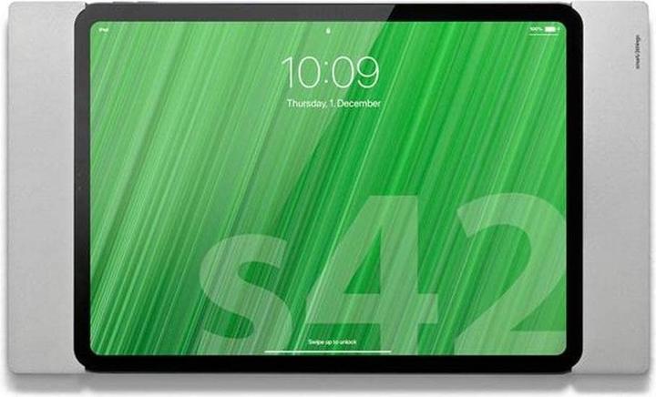 Immagine prodotto smart things sDock Fix s42, argento - supporto a parete/stazione di ricarica per iPad 10. gen. 10.9, pollici 2022