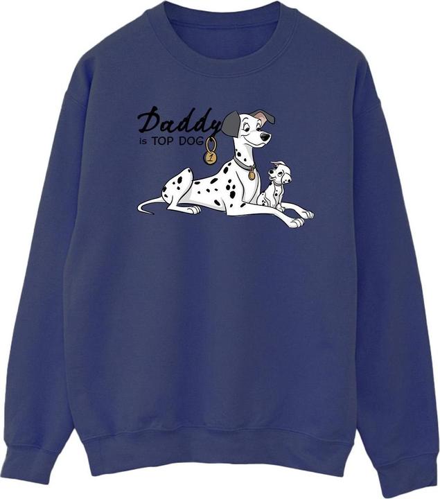 Actual product image Disney Mens 101 Dalmatians Top Dog Sweatshirt (S)