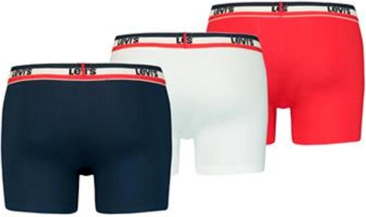 Produktbild Levis Boxershorts Casual Stretch MEN SPRTSWR LOGO BOXER BRIEF 3P (M, 3er Pack)