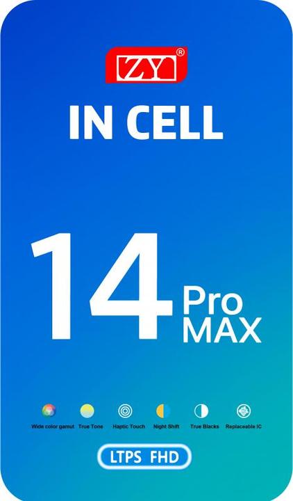 Produktbild OEM ZY In-Cell Anzeige (Display, iPhone 14 Pro Max)