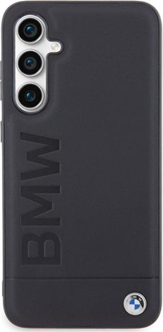 Immagine prodotto BMW BMHCS23FESLLBK S23 FE S711 in pelle nera con timbro a caldo (Samsung Galaxy S23 FE)