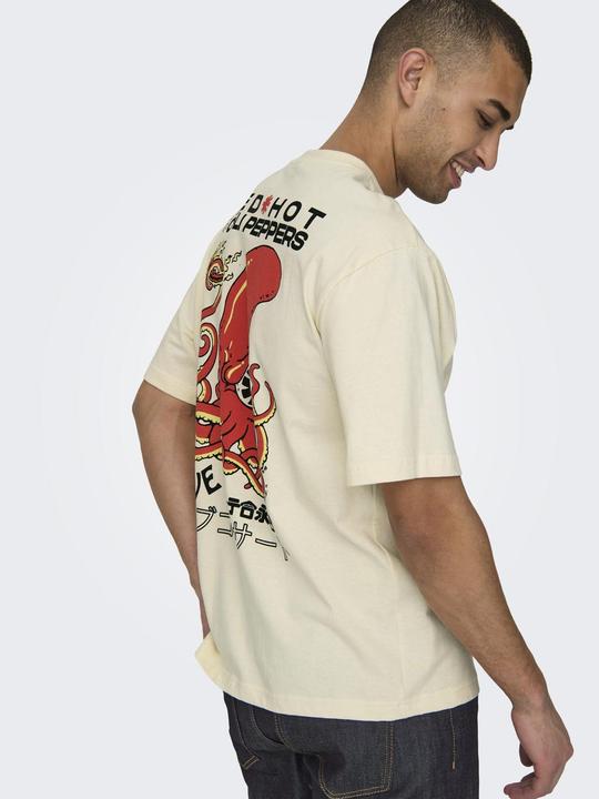 Image du produit Only & Sons Coupe ample col rond T-shirt T-shirt (L)