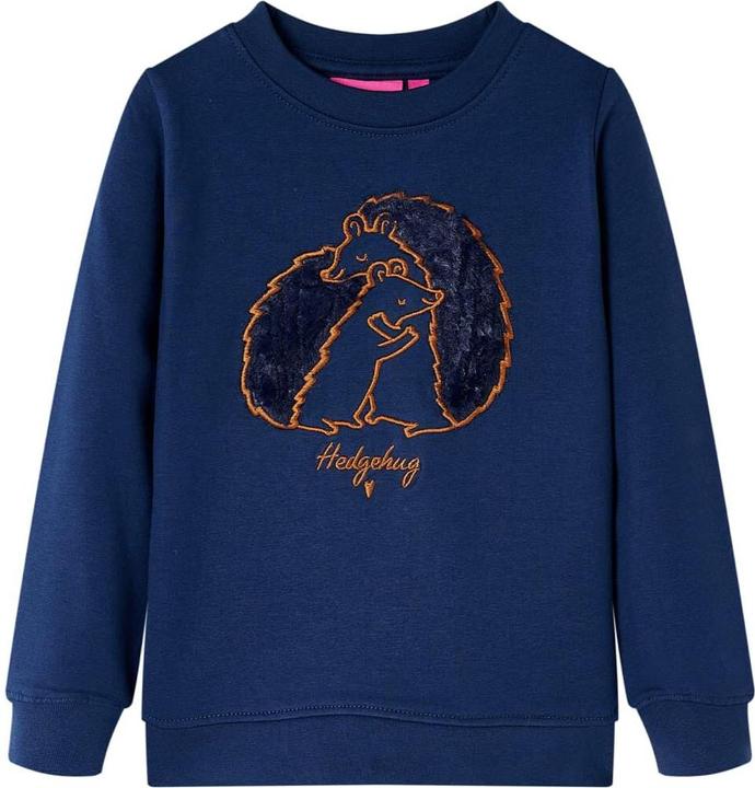 Immagine prodotto VidaXL Felpa da bambino blu navy 104,Materiale: 95 % cotone. 5 (104)