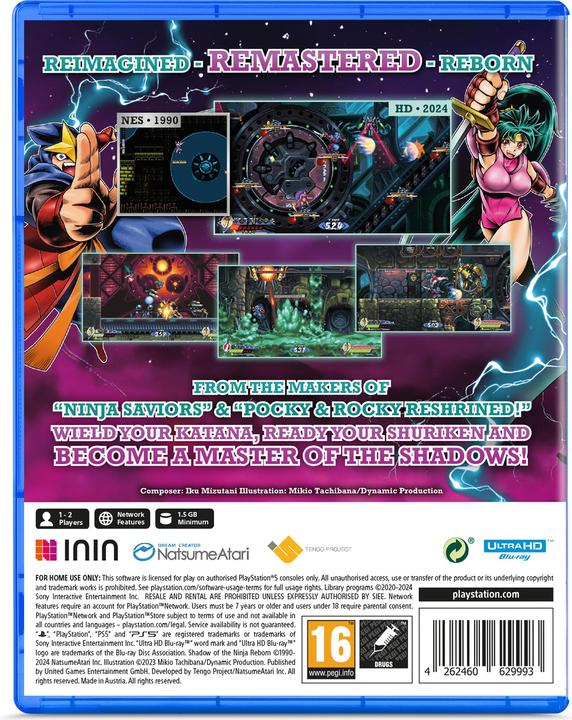 Actual product image United Games Shadow of the Ninja - Reborn (PS5) (PS5, EN)