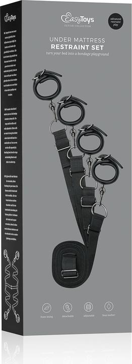 Actual product image Easytoys Bed Restraint Set