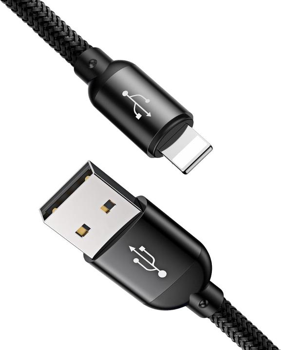 Image du produit Baseus Trois couleurs primaires 3 en 1 (1.20 m, USB 2.0)