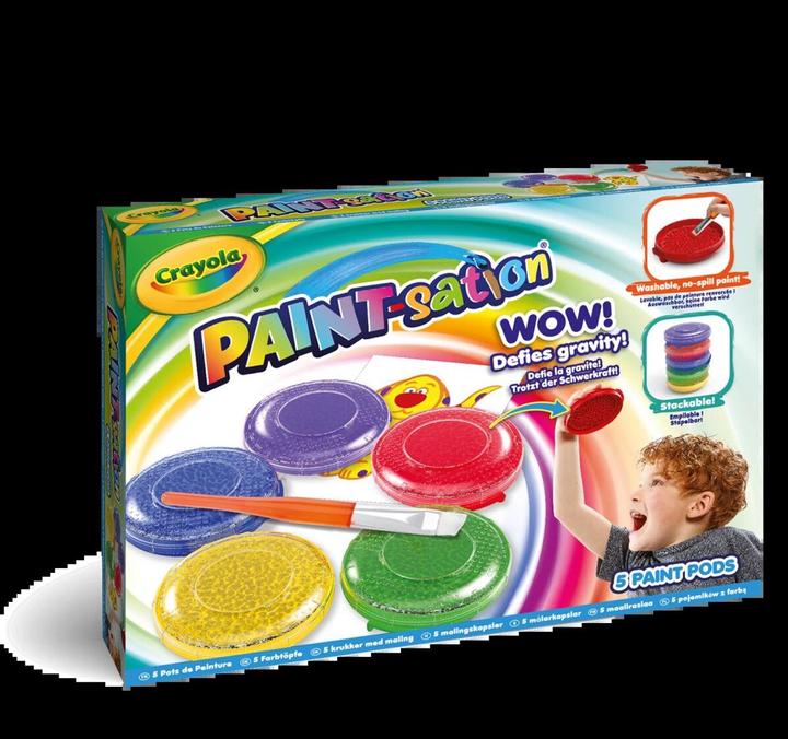 Productafbeelding Crayola Verf Sation kleuren in een pot