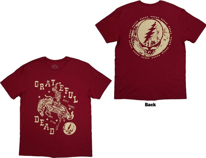 Image du produit Grateful Dead Skeleton Horse Back Print (S)