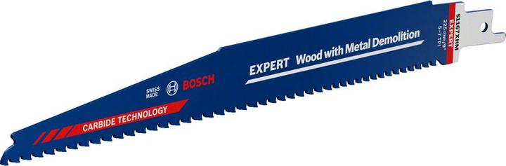 Productafbeelding Bosch Professional Zubehör Expert Hout met Metaal Sloop S 1267 XHM reciprozaagblad, 1 stuk