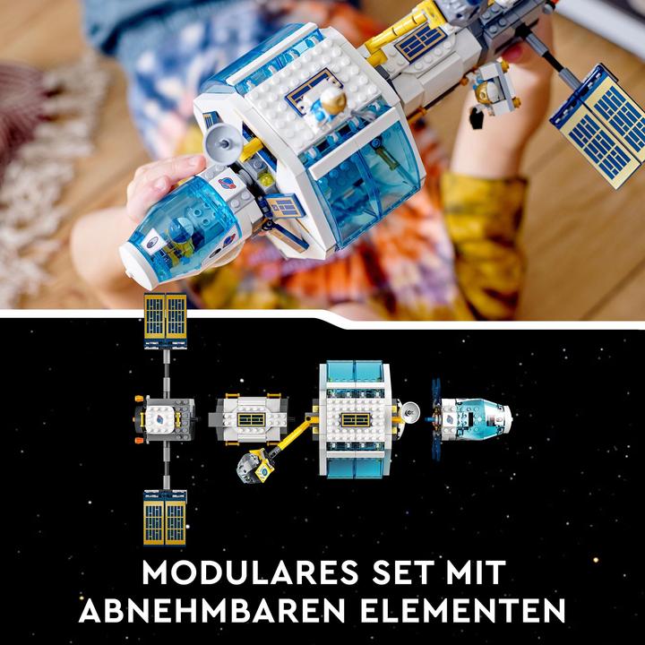 Productafbeelding LEGO Maanruimtestation (60349, LEGO Stad)