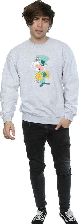 Actual product image Disney Mens Classic Mad Hatter Sweatshirt (XXL)
