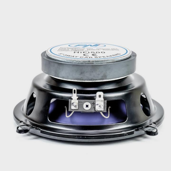 Actual product image PNI Coaxial car speakers HiFi500, 100W, 12.7 cm, 3-way, set of 2 (12.70 cm)