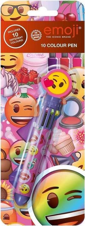 Actual product image Emoji Colouring Pens Set (Pack of 10) (Colored, 10 x)