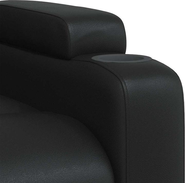 Immagine prodotto VidaXL Sedia da massaggio in similpelle nera,Colore: Nero, Materiale