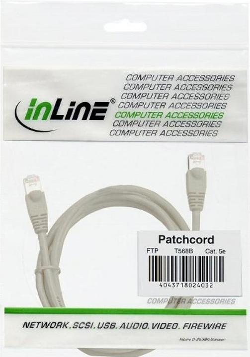 Produktbild InLine Patchkabel (F/UTP, CAT5e, 50 m)