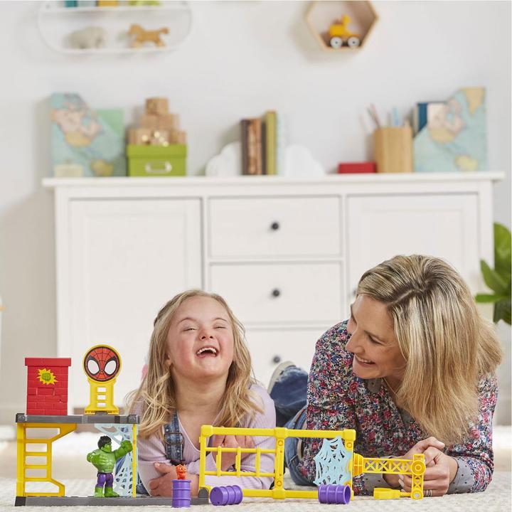 Actual product image Hasbro Hulk butterfly set, Hulk playset for kids 3 years and up