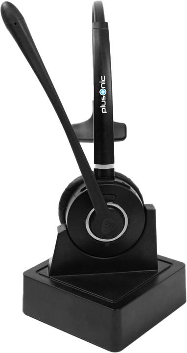 Actual product image Plusonic usb bt headset monaural. (Wireless, USB-A)
