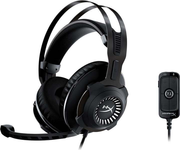 Actual product image HyperX Cloud Revolver Pro Headphones Headband 3.5mm Connector Black (Cable)