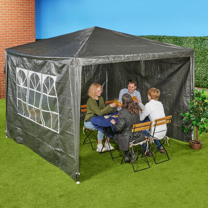 Productafbeelding Relaxdays 3x paviljoen zijwand (10 cm, 300 cm)