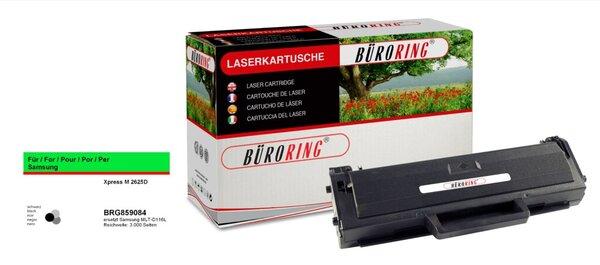 Produktbild Büroring Toner Cartridge, ersetzt Samsung MLT-D116L/ELS, ca. 3.000 Seiten, schwarz