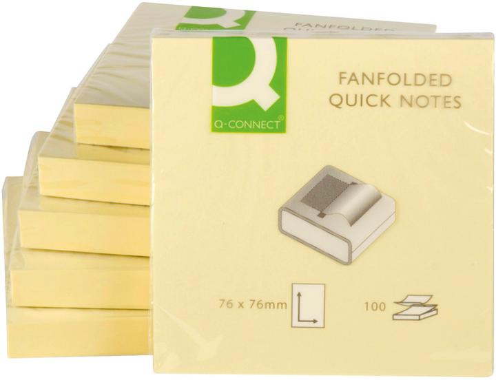 Immagine prodotto Q-Connect Note adesive Z-Quick Notes giallo (76 x 76 mm)