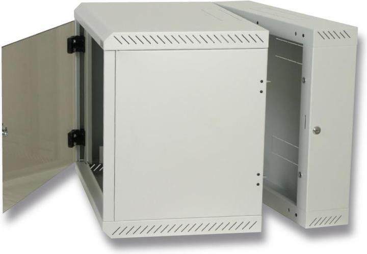 Image du produit Triton RBA-04-AD2-CAX-A1 - Répartiteur mural 19", en deux parties, 4 UH, 295 mm de profondeur (4 HE, Rack 19 pouces)