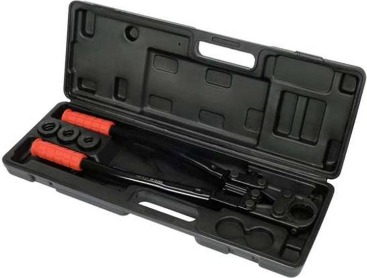 Immagine prodotto Yato Pinza professionale per tubi 4 pezzi, per tubi compositi PE RT PEX Al PEX PEX-AI-PEX Alluminio (57 mm)