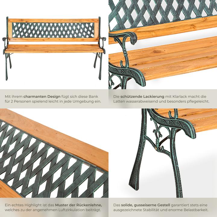 Image du produit tectake Banc de Jardin