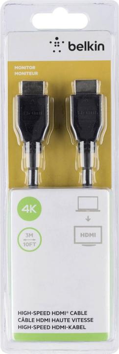 Image du produit Belkin HDMI (Typ A) — HDMI (Typ A) (3 m, HDMI)