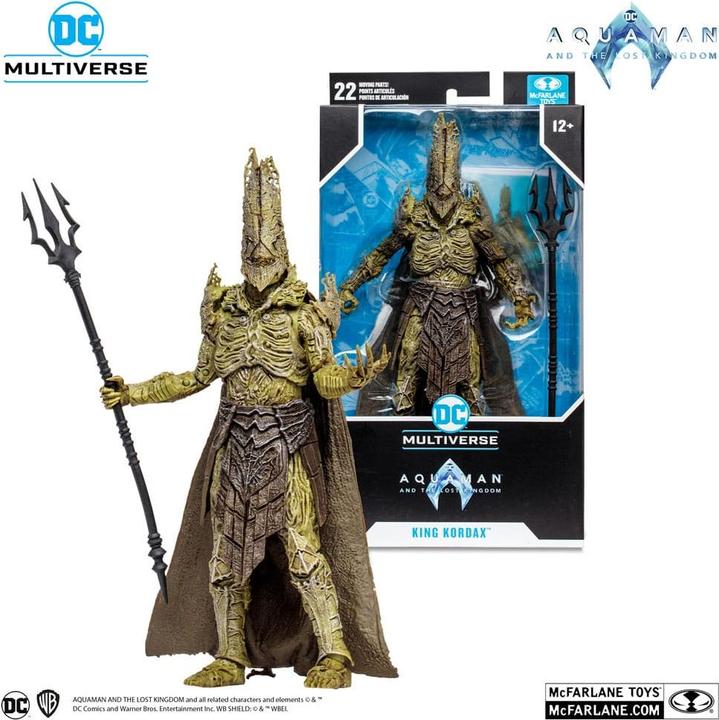 Actual product image McFarlane Aquaman and the Lost Kingdom DC Multiverse Action Figure King Kordax 18 cm