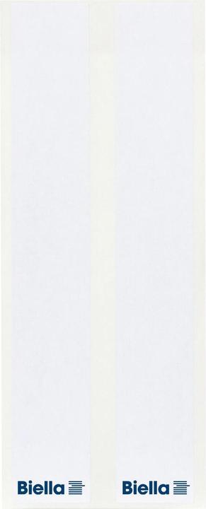 Actual product image Biella Folder spine labels self-adhesive