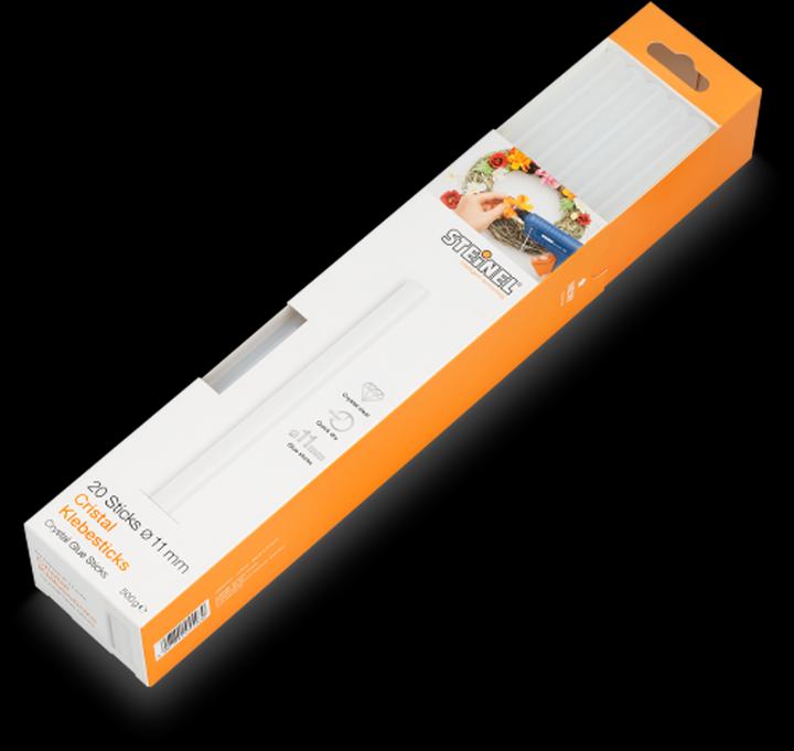 Actual product image Steinel Glue Sticks Cristal