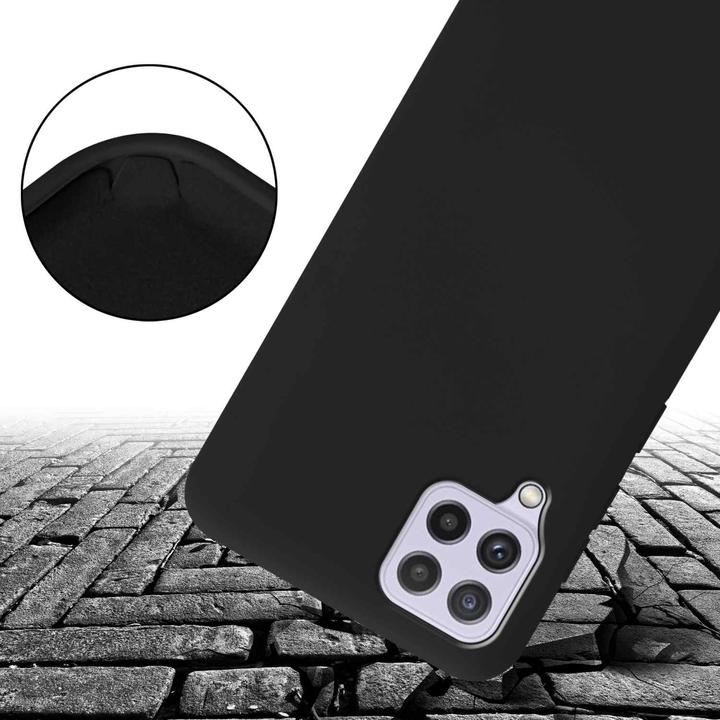 Produktbild Cadorabo TPU Cover Handy Kette Liquid (Samsung Galaxy M22, Samsung Galaxy A22, Samsung Galaxy A32)