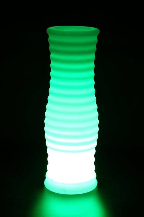 Actual product image Techly Flower vase with RGB LED backlight and remote control (1 x)