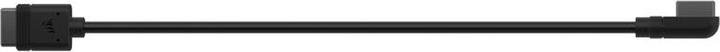 Produktbild Corsair iCUE LINK Cable, 2x 200mm with Straight/Slim 90° connectors, Black