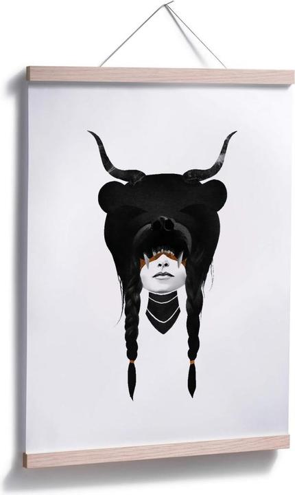 Image du produit Trenddeko Guerrier des ours (100 x 120 cm)