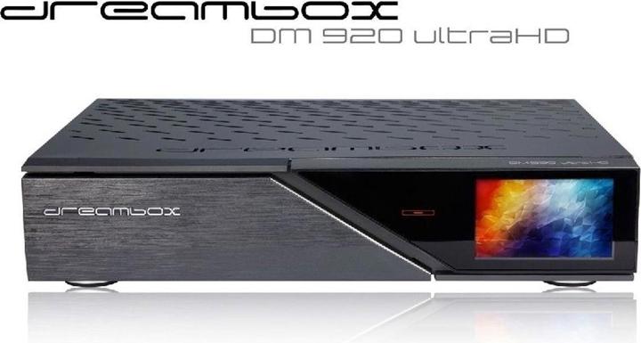 Image du produit Dreambox Dm 920 UHD 4k (8.19 Go, DVB-S2, Slot CI, Arbre CI, Disque dur)